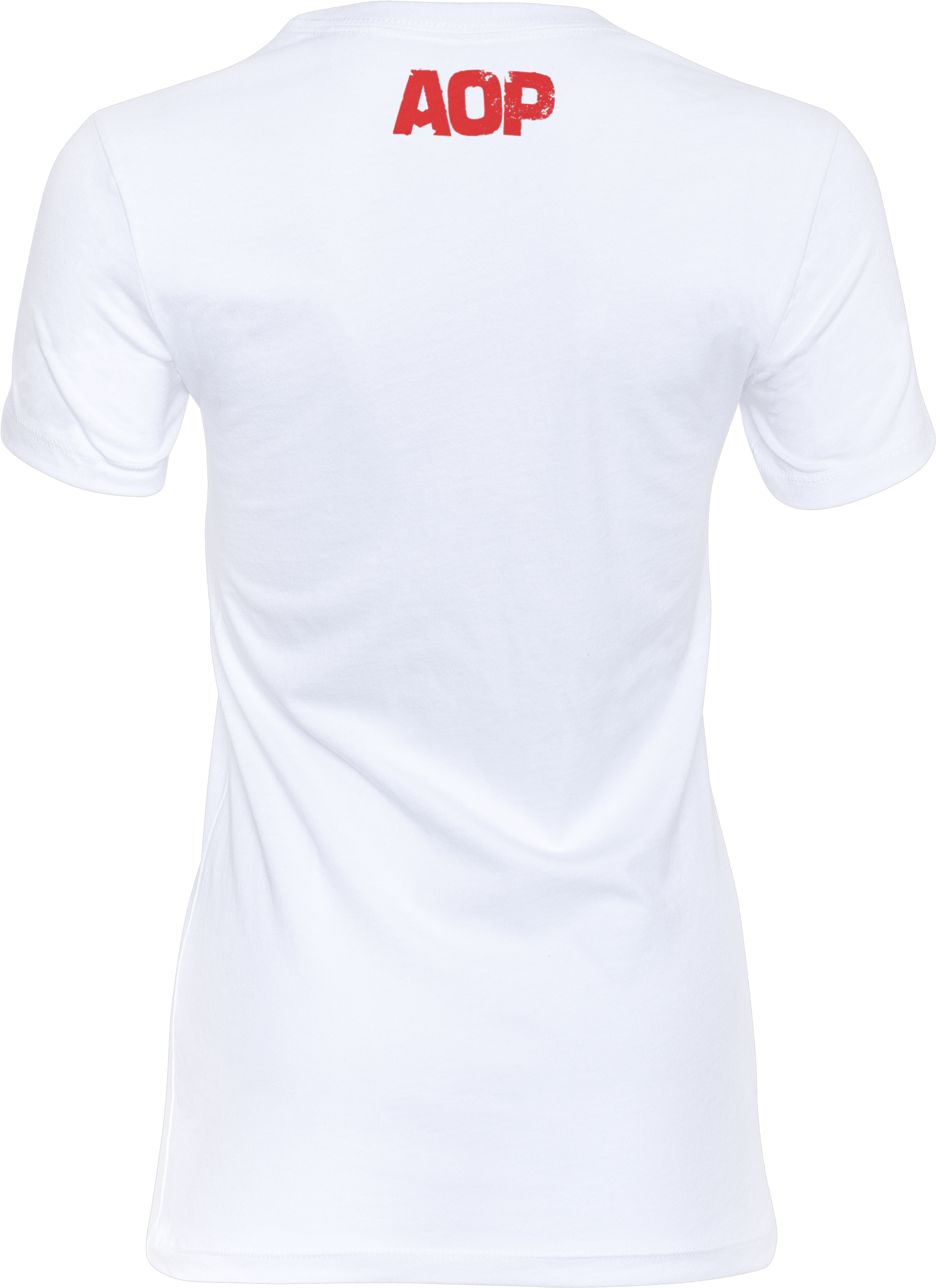 AOP – Mutter Theresa Logo – Girlie-Shirt (weiß)