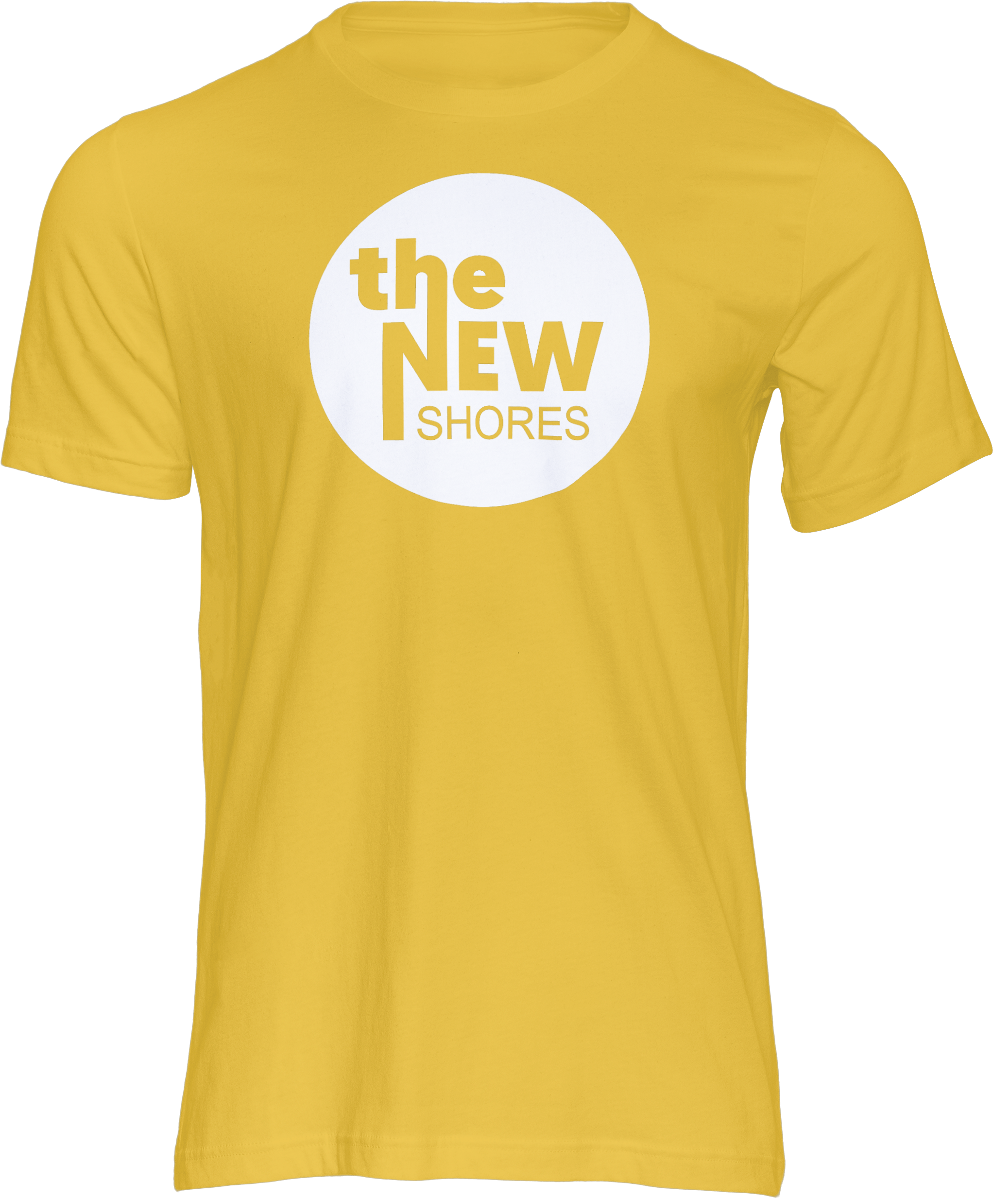 The New Shores – TNS Logo – T-Shirt (gelb) 