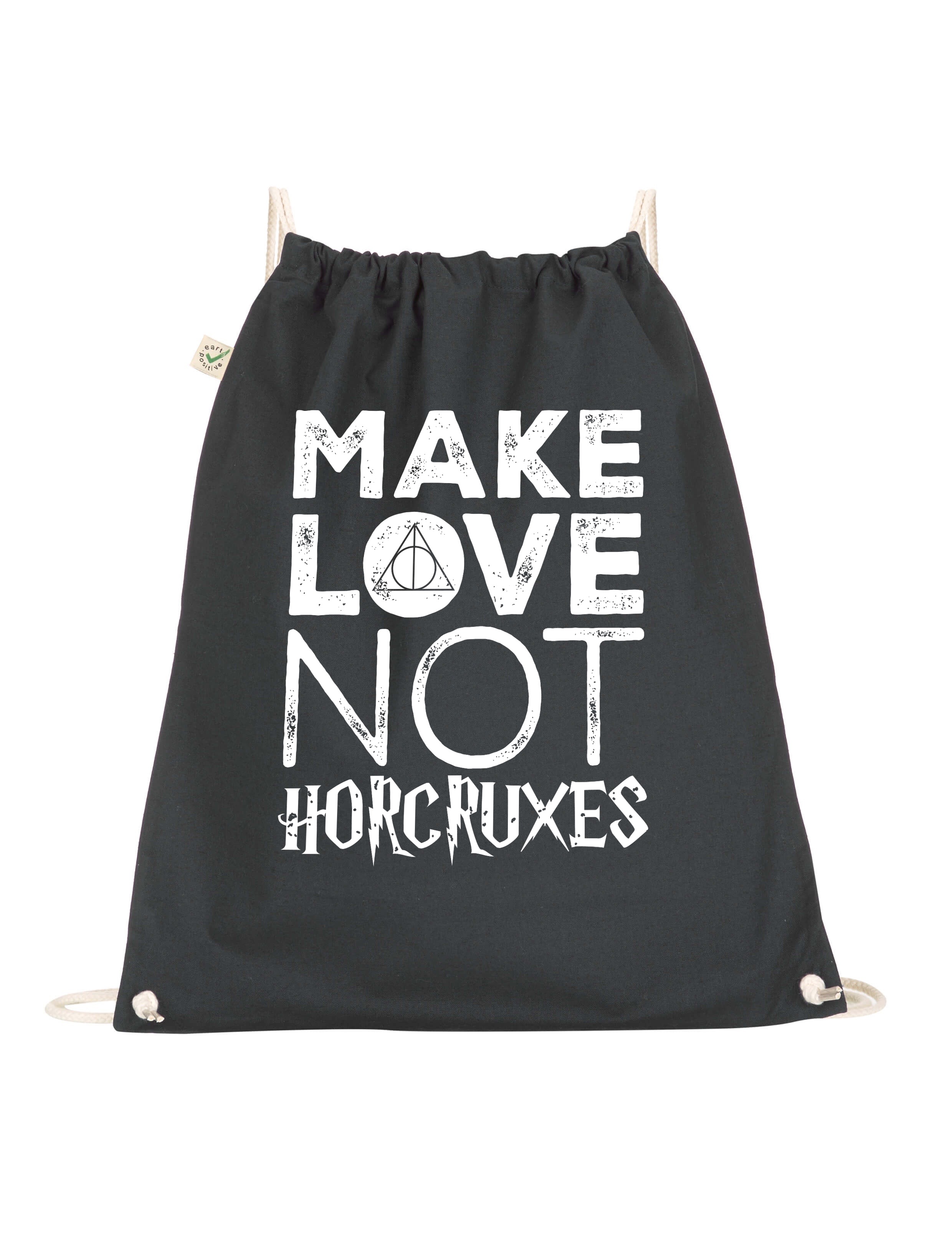 Motiv – Make Love Not Horcruxes – Gym-Bag (schwarz)