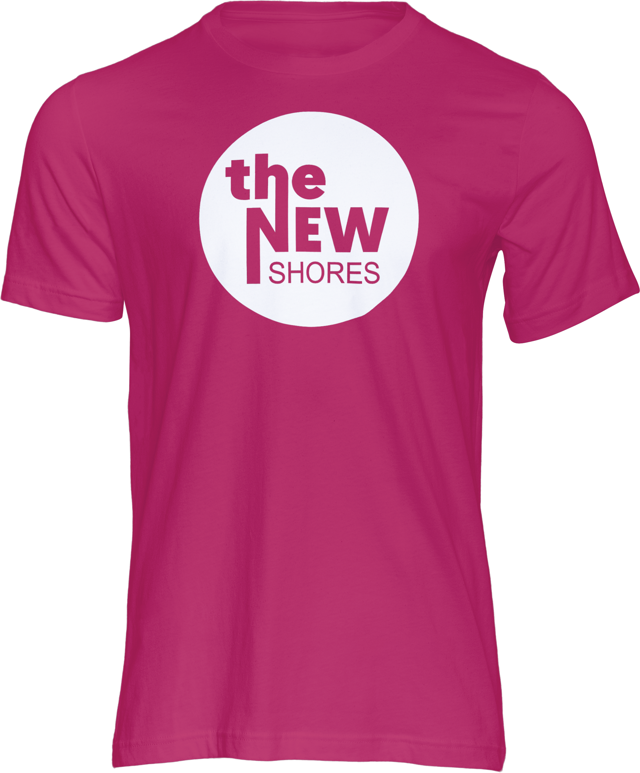 The New Shores – TNS Logo – T-Shirt (pink) 